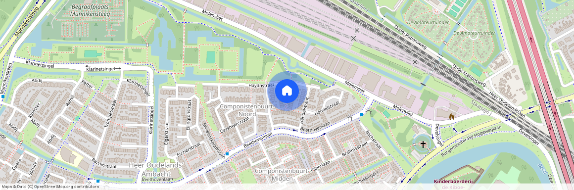 Componistenbuurt-Noord, 3335 WG, Hindemithstraat, Zwijndrecht