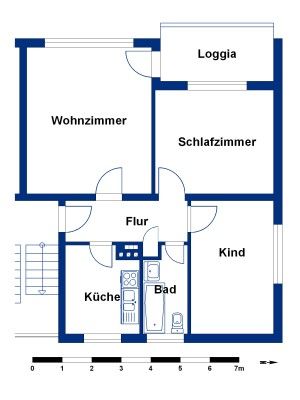 Zentral und ruhig: Gepflegte Wohnung mit Loggia und Tageslichtbad in Fallersleben - Photo 5