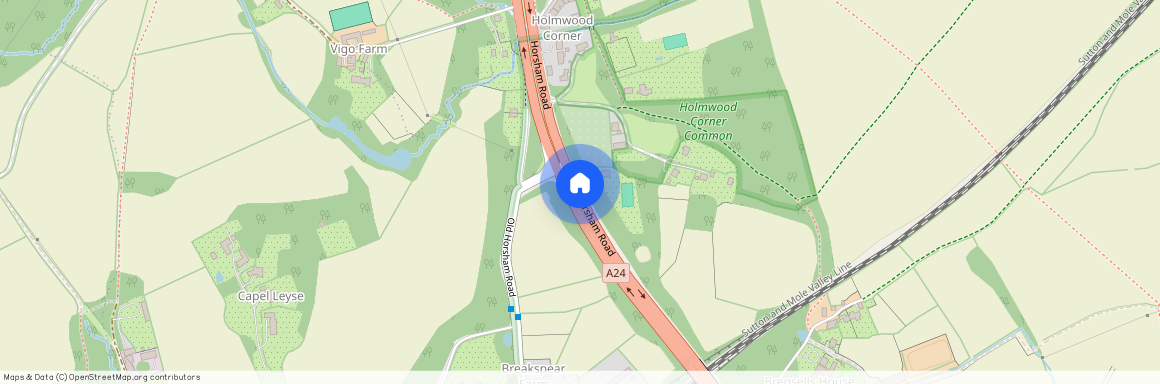 Horsham Road, Holmwood, Dorking, Surrey, RH5