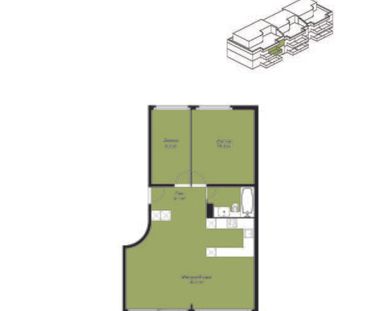 Bel appartement de 3,5 pièces près de la forêt à Brügg - Foto 3