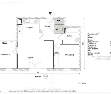 Location Appartement 3 pièces 61m² TOULOUSE 31200 - Photo 3