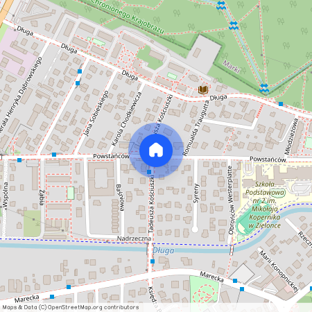 ul. Powstańców, Zielonka, wołomiński, mazowieckie