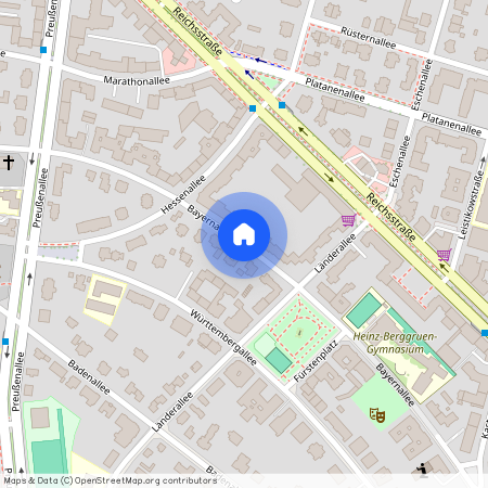 Bayernallee, Berlin, Westend, 14052