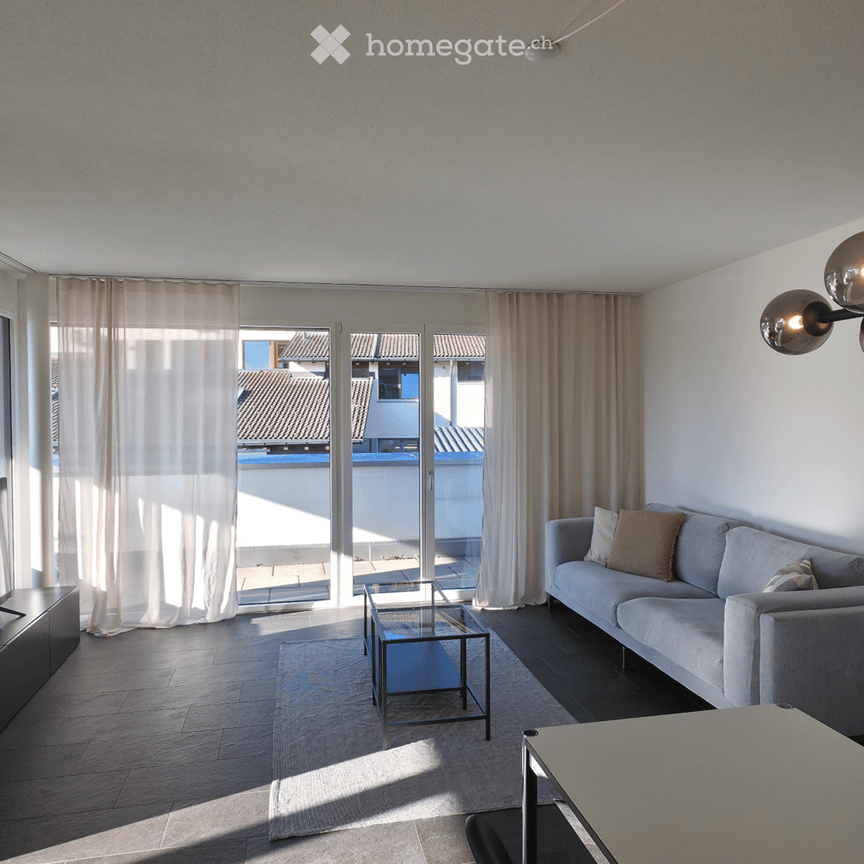 2½ Zimmer-Wohnung in Schübelbach SZ, möbliert, TEMPORÄR (3 Monate) - Photo 1