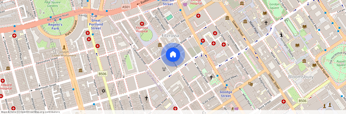 King Regents Place, Bloomsbury, W1T