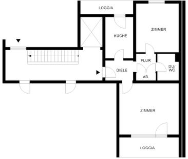 Geräumige 2-Zimmer-Wohnung mit Loggia // EG links - Photo 5