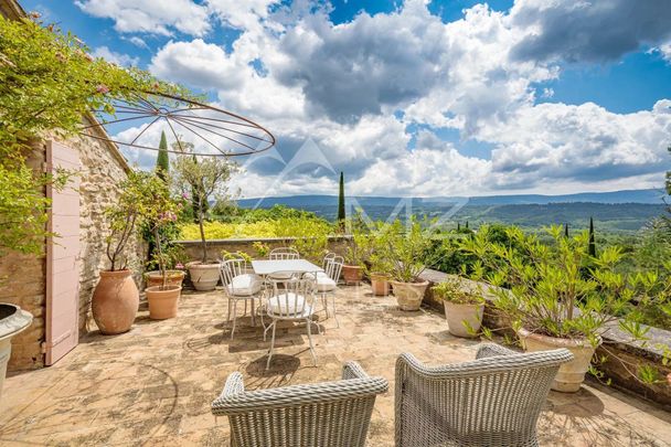 Luberon - Propriété d’exception avec vue et remarquable jardin - Photo 1