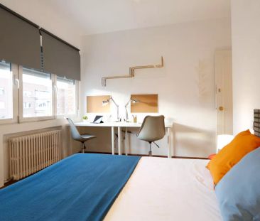 Modern room for rent in 6-bedroom apartment, Nueva España - Foto 6