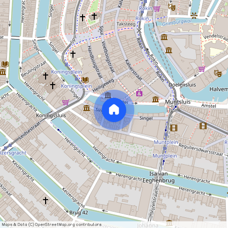 Grachtengordel-Zuid, 1017 AX, Singel, Amsterdam