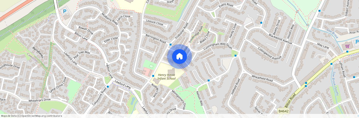 Carew Walk, Rugby, Warwickshire, CV22