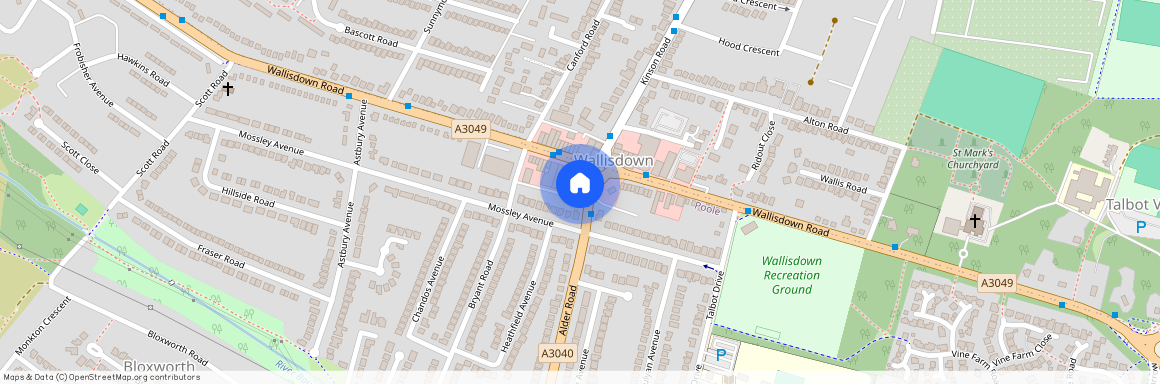 Bedroom First Floor Flat In Wallisdown, BH12