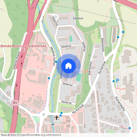 Severná, Okres
                Banská Bystrica