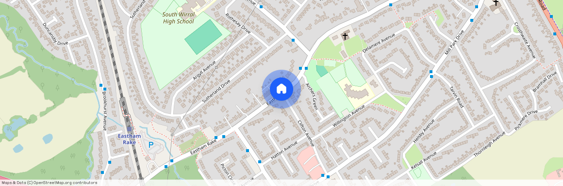 Clifton Avenue, Eastham, CH62