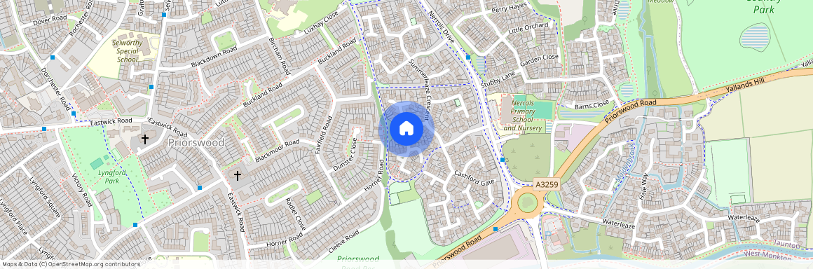 The Shaulders, Taunton, Somerset, TA2