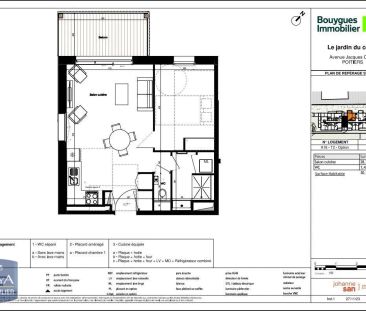 Appartement à louer 2 pièces 30.12m² - Photo 2