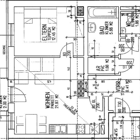 Objekt 213: 2-Zimmerwohnung in Mehrnbach, Bergerweg 6, Top 12 (inkl. KFZ-Stellplatz) - Photo 2