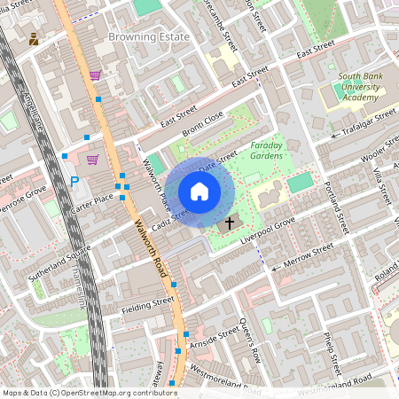 Cadiz Street, Elephant and Castle, London, SE17