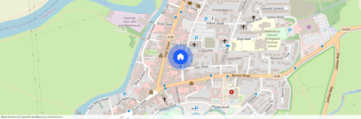 Old Post Office Alley, Gloucestershire, Tewkesbury