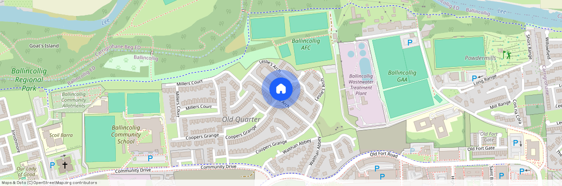 Leslie`s Arch, Old Quarter, Cork