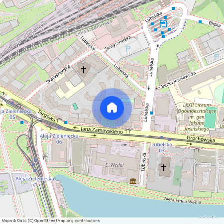 ul. Jana Zamoyskiego, Kamionek, Praga-Południe, Warszawa, mazowieckie