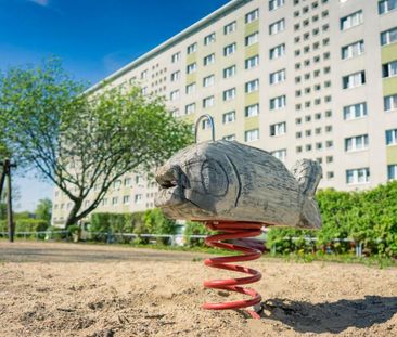 3-Raum-Wohnung mit Balkon und den Spielplatz im Wohnumfeld - Photo 2