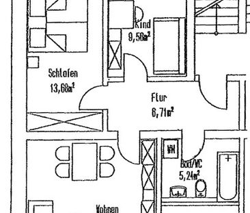 2,5 Zimmer plus Arbeitszimmer - 1.OG mit Balkon - modernes Badezimm... - Photo 3