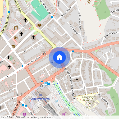 Thespian Street, Aberystwyth, Ceredigion