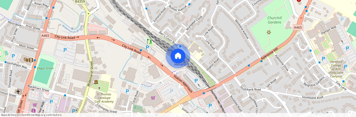 Hereford, Herefordshire, HR1