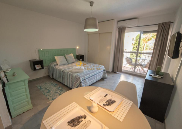 For rent MID SEASON 01/11/2024 - 31/03/2025 Beautiful studio apartment in Benalmadena Costa