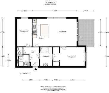 Appartement te huur: Westhove 31 1187 DB Amstelveen - Photo 4