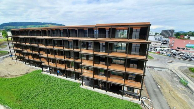 «Atelier-Wohnung im suburbanen Schweighofquartier» - Foto 1