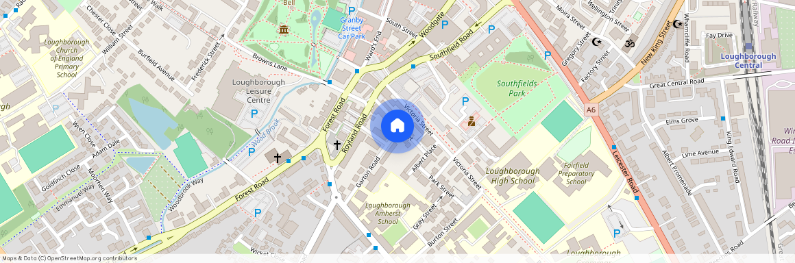 16 Albert Street - Huge 2 Bedroom Property Close to James France, £125, Loughborough