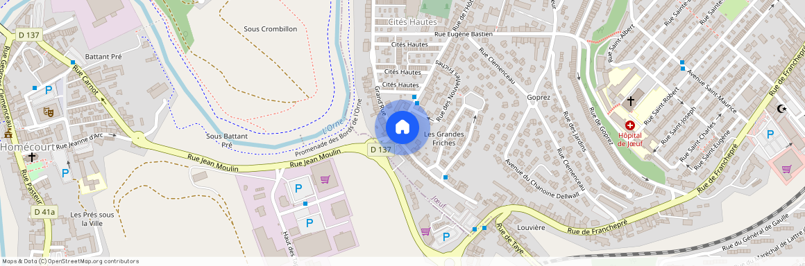 1, rue Pierre De Bar, 54240, Joeuf