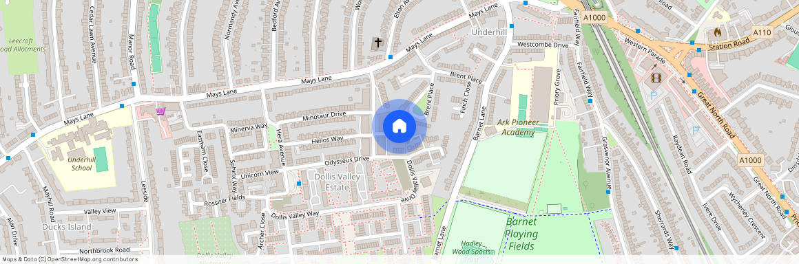 Dollis Valley Drive, Ridge, EN5