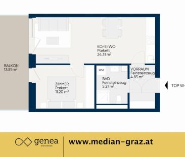 Nachhaltig Wohnen | Provisionsfrei | MEDIAN | Erstbezug | Studentenhit - Photo 5