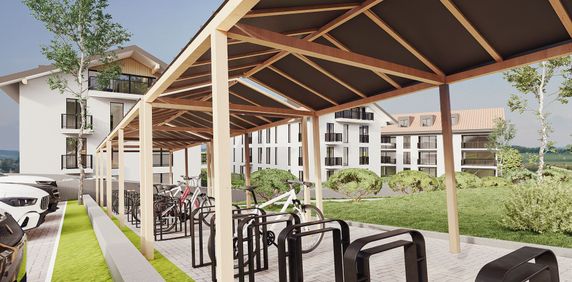 Luxurious 2.5 attic, large bay window on covered balcony - Foto 2