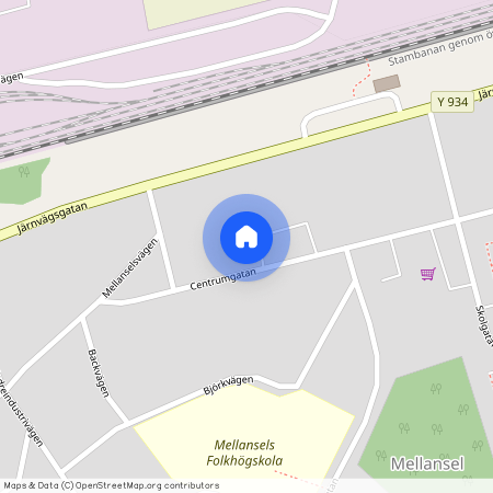 Mellansel, Anundsjö distrikt, Västernorrland, Örnsköldsvik, Centrumgatan 5