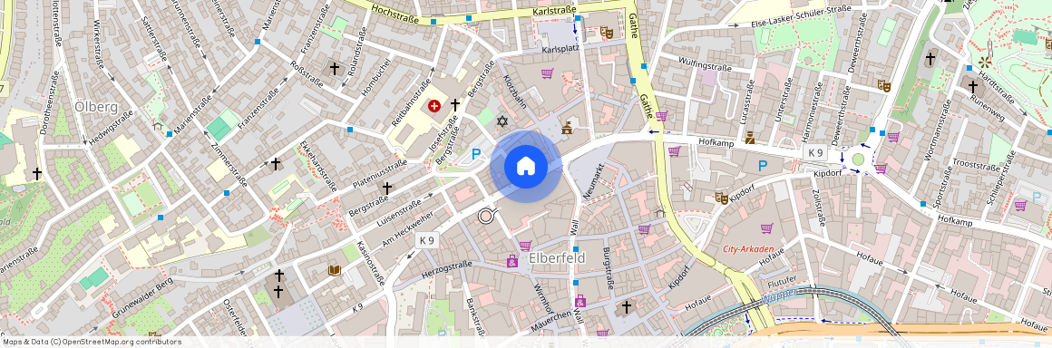 Neumarkt Str. 10 Wuppertal Elberfeld Nordrhein-Westfalen 42103