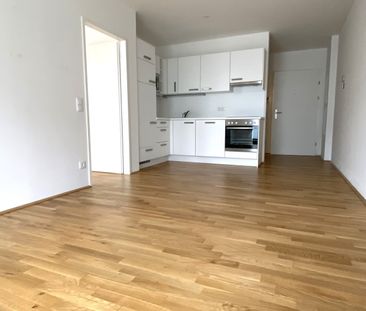 Moderne 2-Zimmer-Wohnung mit Balkon in Stammersdorfer Heurigengegend - Photo 2