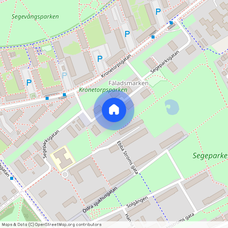 Segeparksgatan 13, Segevång