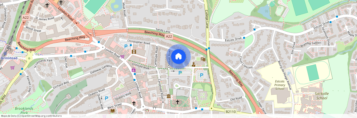 De La Warr Road, East Grinstead, West Sussex, RH19