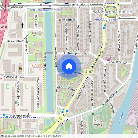 Sassenheimstraat 76-H, Aalsmeerwegbuurt-West, 1059BL, Amsterdam