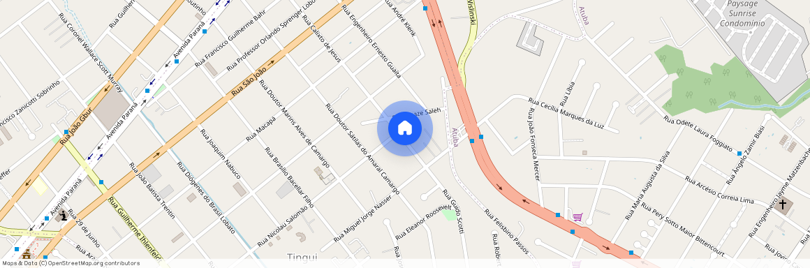 Rua Guido Scotti, 632 - 82.620-220 - Tingui - Curitiba