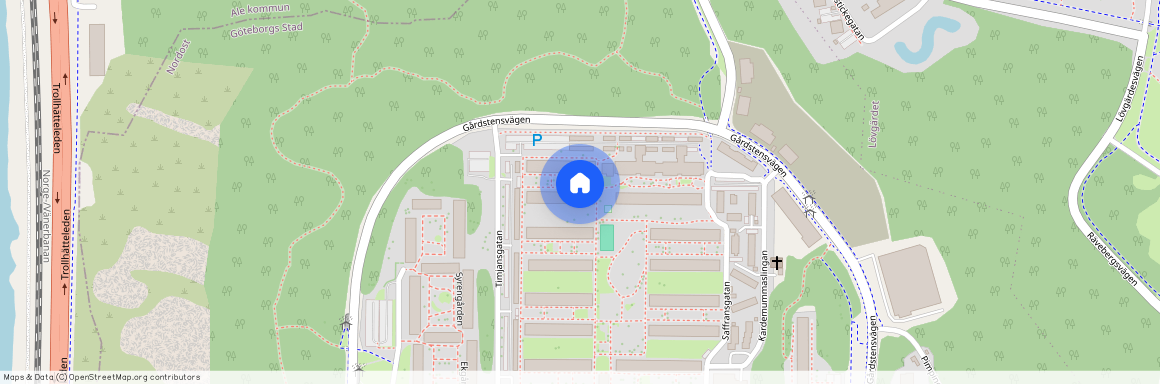 Gårdstensberget, Göteborg, Västra Götaland, Timjansgatan 13 .