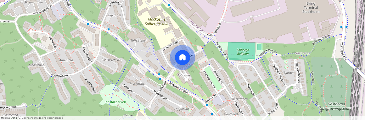 Tåhättevägen, Stockholm, Hägersten