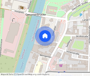 Blick auf die Saale - Foto 1