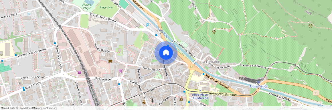 Place Alphonse-Mex 2, 1860 Aigle