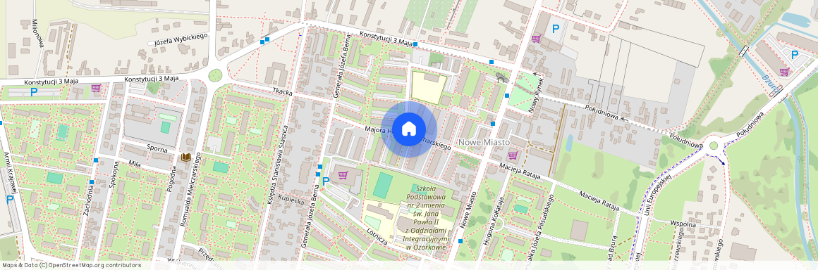 ul. Henryka Sucharskiego, Ozorków, zgierski, łódzkie