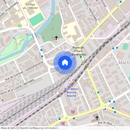 2504, Biel, Rue De La Poste / Poststrasse, 18