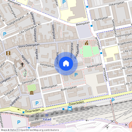 Ystad, Skåne, Besökaregränd 10F